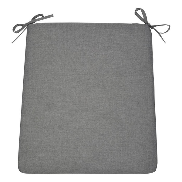 22 in L Olefin Adirondack or Patio Rocking Chair Cushion Indoor/Outdoor, Gray