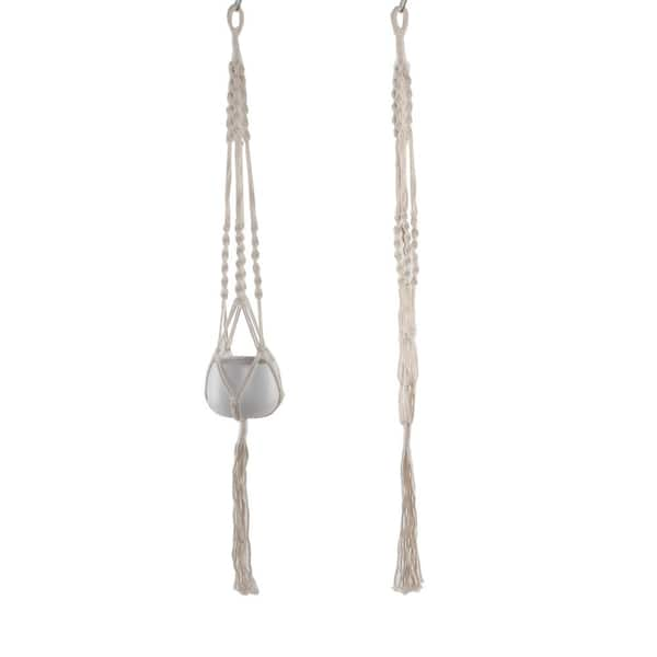 Flora Bunda 41 in. Cotton Hanging Macrame Plant Hanger