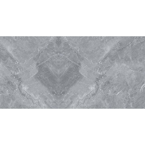 Dundee Deco Falkirk Moray 2/25 in. x 2 ft. x 1 ft. Peel  and Stick Grey Foam Decorative Wall Paneling (1-Pack)