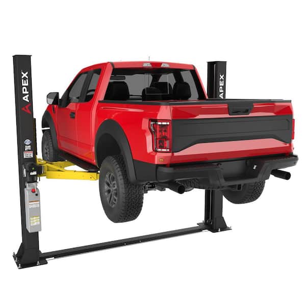 Apex AL9LC 9,000 lb. Bi-Symmetric Floorplate 2-Post Car Lift for