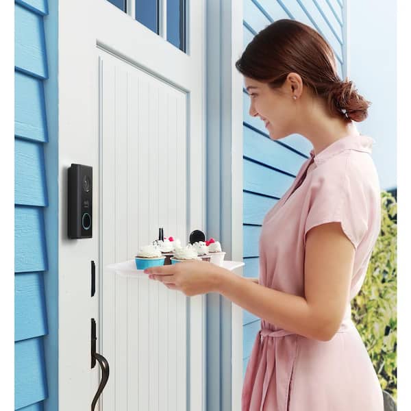 eufy 2K WiFi Video Doorbell Dual Camera Wireless Intercom Door Ring w/  HomeBase