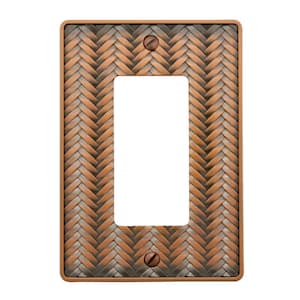 Copper 1-Gang Decorator/Rocker Wall Plate