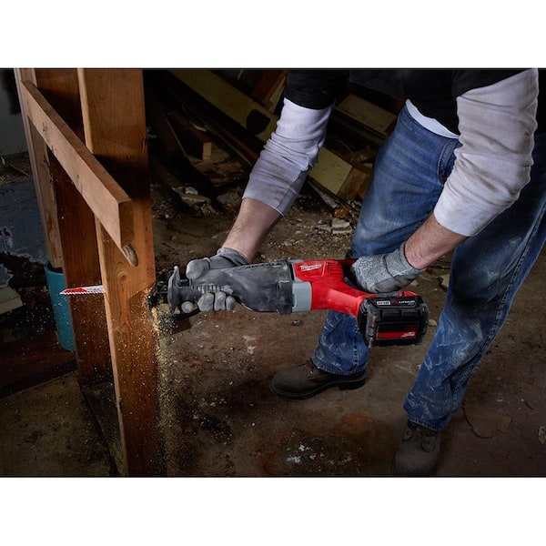 Milwaukee - SAWZALL Wood and Metal Cutting Bi-Metal Reciprocating Saw Blade Set (26-Piece)