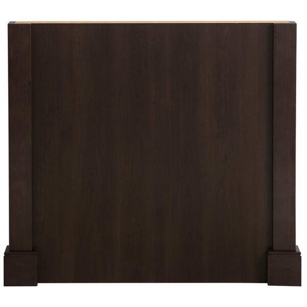 Hampton Bay Dusk 38.78x34.49x3.66 in. Decorative Island End Panel ...