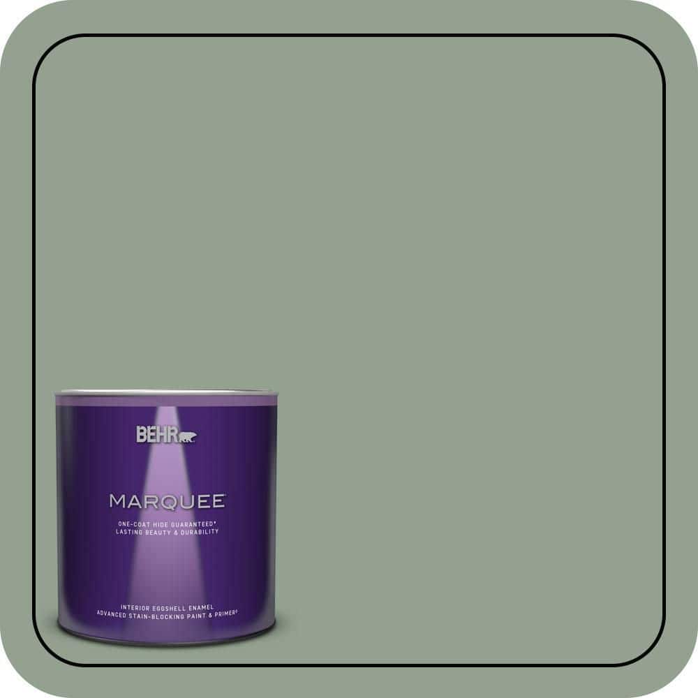1 qt. #N400-4 Forest Path One-Coat Hide Eggshell Enamel Interior Paint & Primer price history on PriceWatchPro