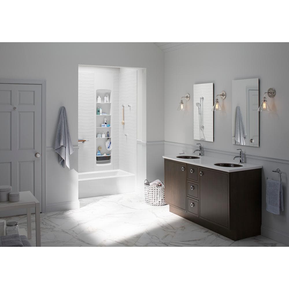 Verdera Sleek 24"x30" Frameless Aluminum Medicine Cabinet with Adjustable Shelves