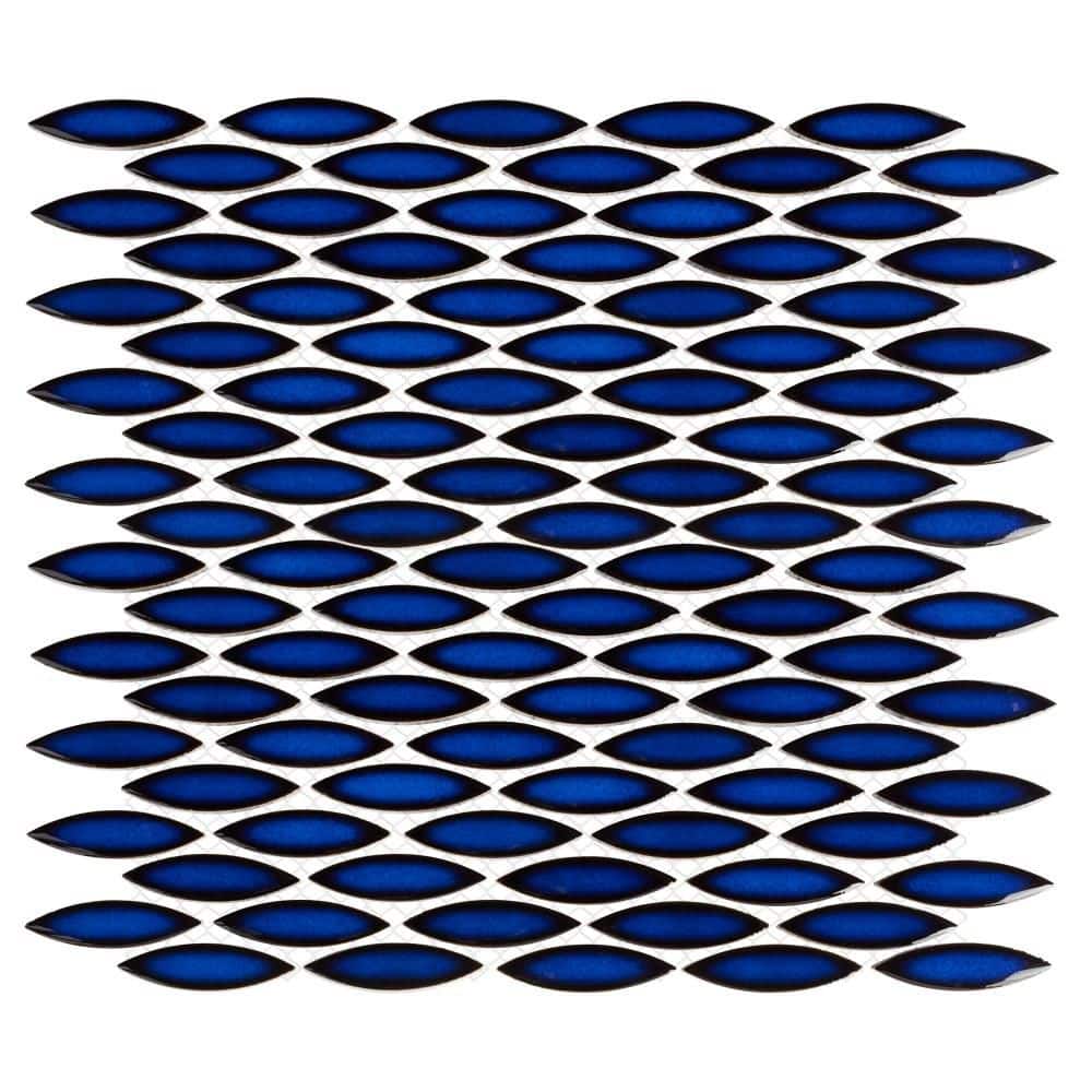 Pescado Glossy Blue Tang 6 in. x 6 in. Porcelain Mosaic Take Home Tile Sample price history on PriceWatchPro
