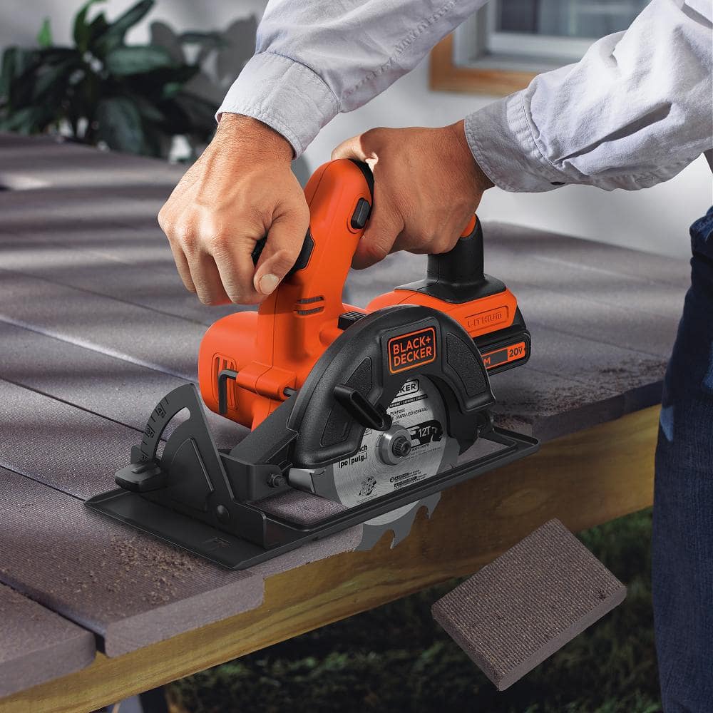20V Orange and Black Lithium-Ion Cordless 4-Tool Combo Kit