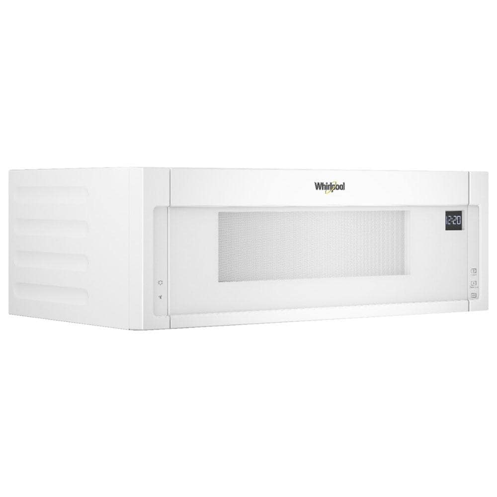 1.1 cu. ft. Over the Range Low Profile Microwave Hood Combination in White
