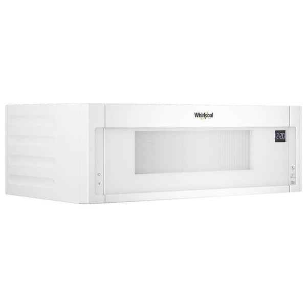 1.1 cu. ft. Over the Range Low Profile Microwave Hood Combination in White