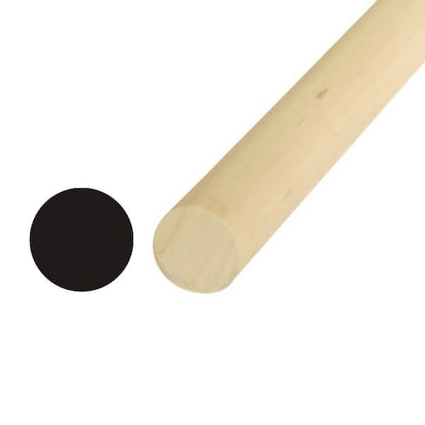 Unbranded 1-1/4 in. x 48 in. Wood Round Dowel