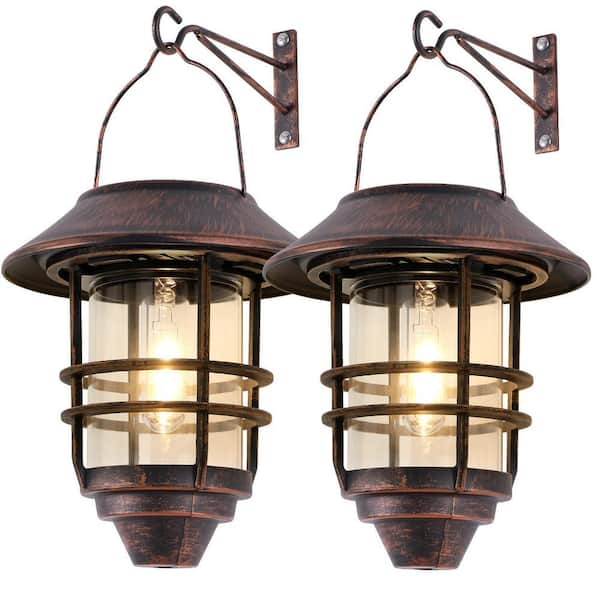 Outdoor Decor, Solar Lantern Outdoor Lights (2-Pack)