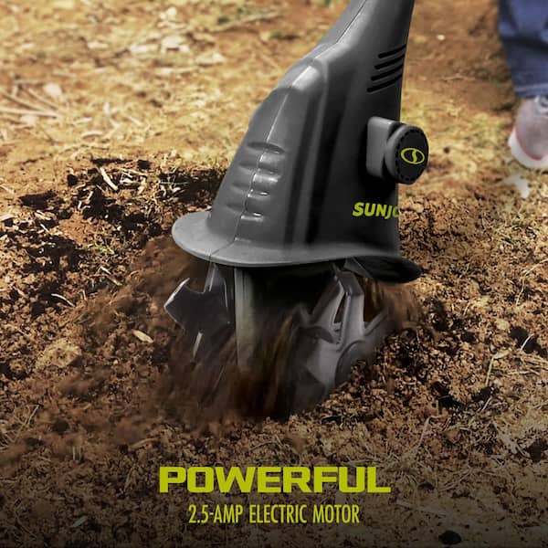 Sun Joe 6.3 in. 2.5 Amp Electric Garden Cultivator TJ599E - The