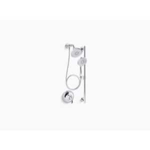 Forte Essentials Showering Package 2.5 GPM in Polished Chrome