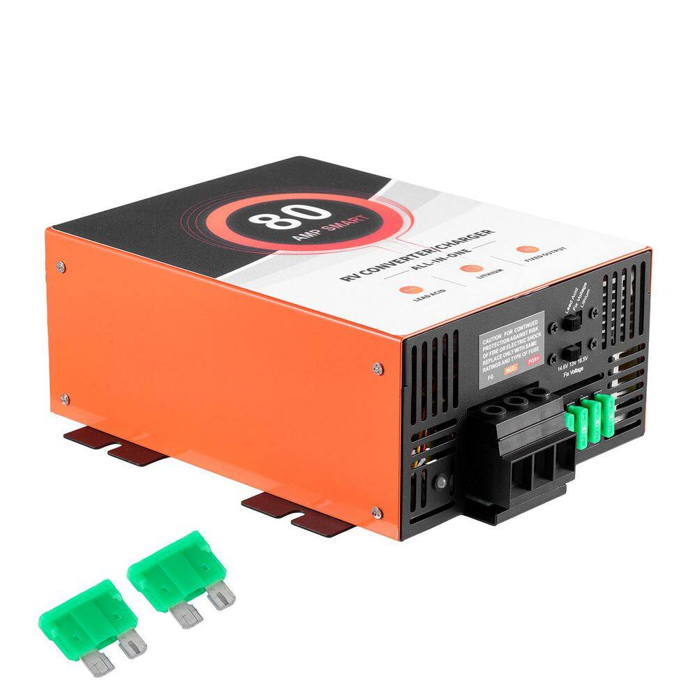 RV Power Converter, 80 Amp, 110V AC to 12V DC RV Converter Battery Charger, Multi Stage Smart Charging, 13V to 16.5V price history on PriceWatchPro