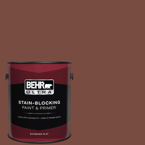 BEHR ULTRA 1 gal. #PPU2-19 Royal Liqueur Flat Exterior Paint & Primer