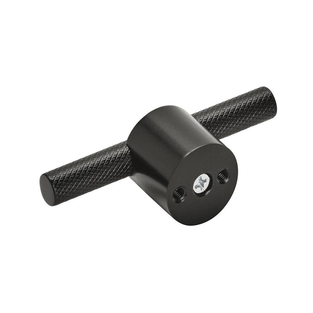 Matte Black Aluminum Modern Cabinet Bar Pull with Mounting Hardware