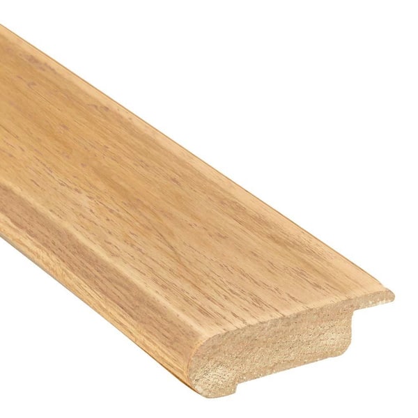 Bruce Rustic Natural Hickory 5/8 in. Thick x 3-1/8 in. Wide x 78 in. length Overlap Stair Nose Molding