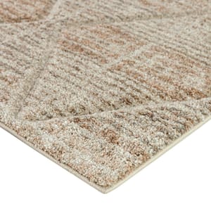 Carmona 5 ft. 1 in. x 7 ft. 5 in. Beige Abstract Rug