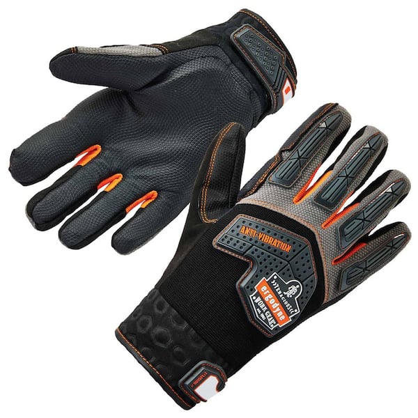Ergodyne ProFlex 9015(x) Large Certified Anti-Vibration and DIR Protection Work Gloves