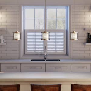Mingle Collection 1-Light Brushed Nickel Mini Pendant with Etched Parchment Glass