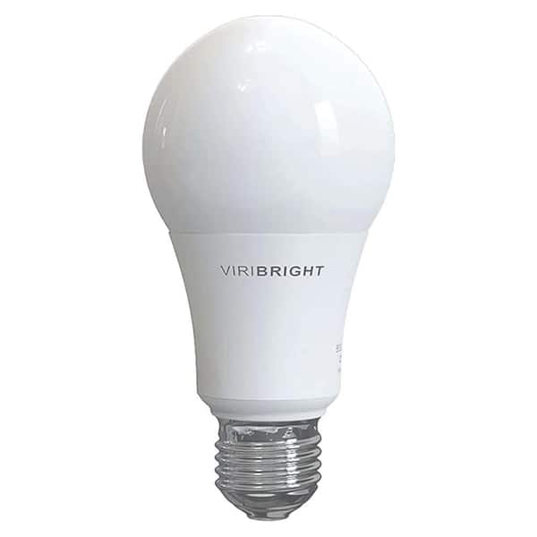 Viribright 60-Watt Equivalent A19 Dimmable CEC Title 20 Compliant ENERGY STAR 90+ CRI E26 LED Light Bulb, Daylight 5000K (24-Pack)