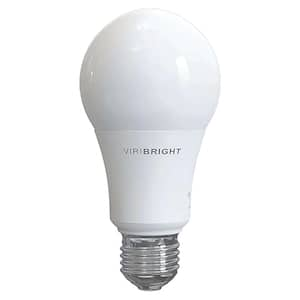 60-Watt Equivalent A19 Dimmable CEC Title 20 Compliant ENERGY STAR 90+ CRI E26 LED Light Bulb, Daylight 5000K (8-Pack)