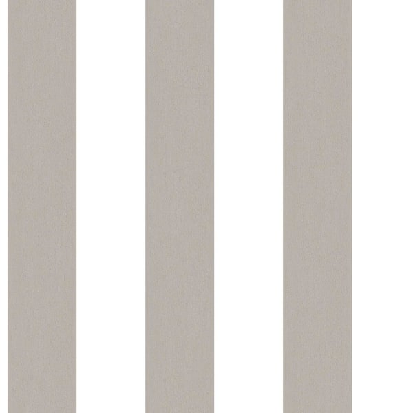 Unbranded Smart Stripes 3 Dark Grey Surface Stripe Vinyl on Non-Woven Non-Pasted Wallpaper Sample