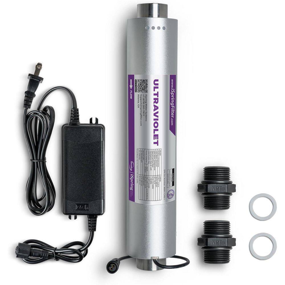 UVF50 Whole House LED UV Water Filter System, Built-in Smart Flow Sensor Switch, Mercury-Free, Long-Life LED Design price history on PriceWatchPro