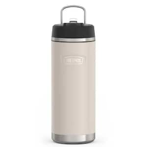 32 oz. Sandstone Stainless Steel Water Bottle with Straw