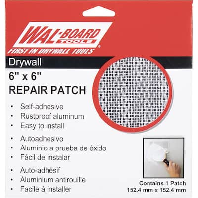 6 in. X 6 in. Self Adhesive Drywall Repair Patch