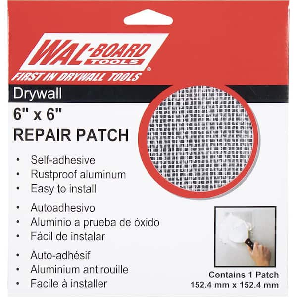 Wal-Board Tools 6 in. x 6 in. Self Adhesive Drywall Repair Patch 