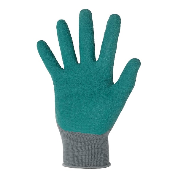  DIGZ 7607-23 - Guantes de jardinería para mujer de alto  rendimiento, guantes de trabajo con puntas de dedos compatibles con  pantalla táctil, patrón de hojas azules, talla L : Patio, Césped