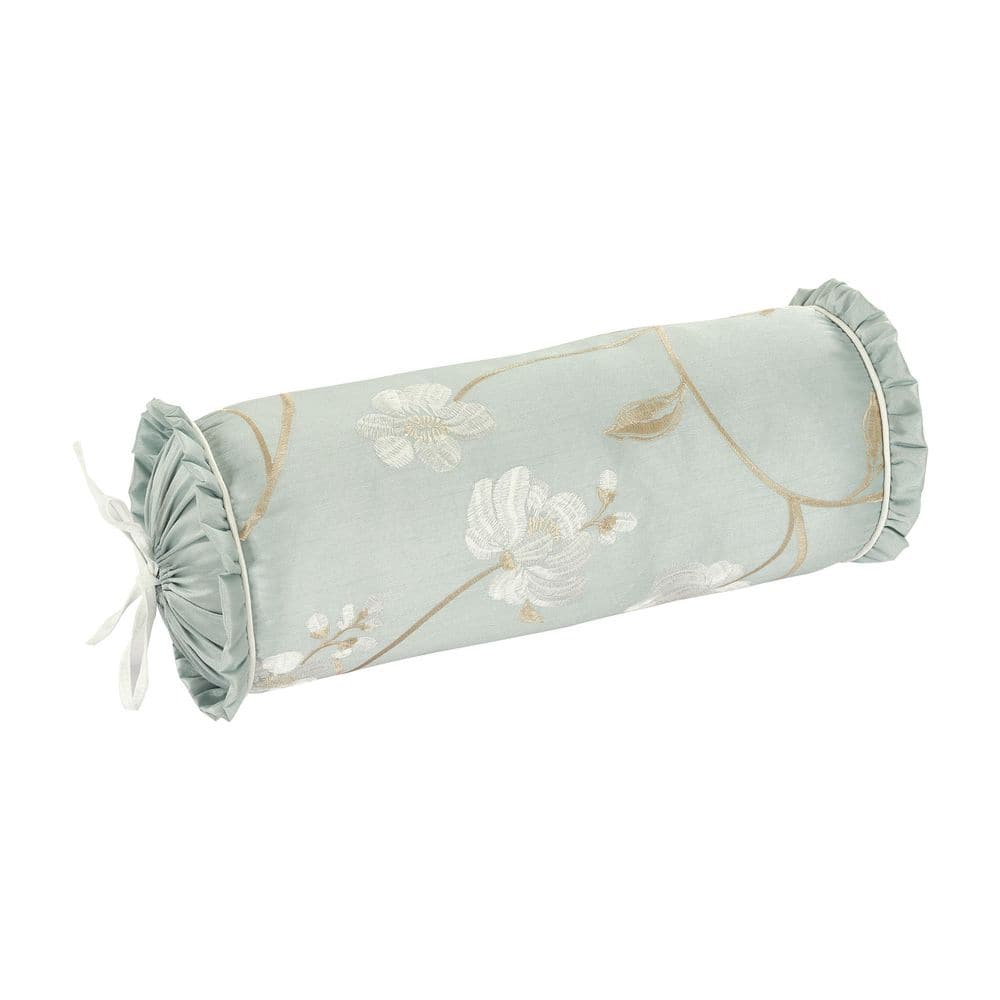 Spring Garden Spa Polyester Bolster Decorative Throw Pillow 7 in. x 16 in.