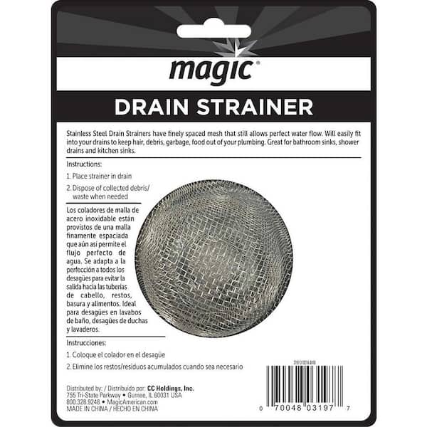 Magic 3197 Drain Strainer in Stainless Steel