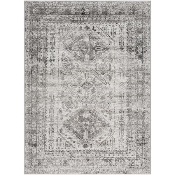 Havana Grey 9 ft. 3 in. x 12 ft. Oriental Area Rug