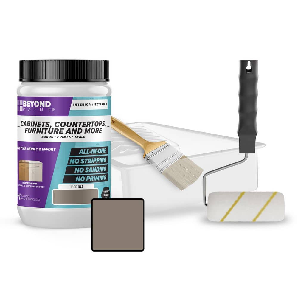 BEYOND PAINT 1 qt. Pebble Cabinets, Countertops, Furniture and More ...