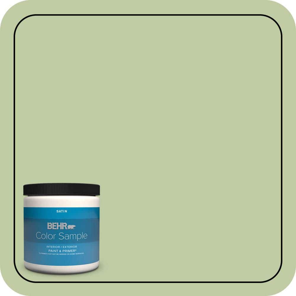 8 oz. #M360-4 Marjoram Satin Enamel Interior/Exterior Paint & Primer Color Sample price history on PriceWatchPro