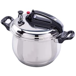 5.3 qt. Stainless Steel Stovetop Pressure Cooker with Capsule Bottom