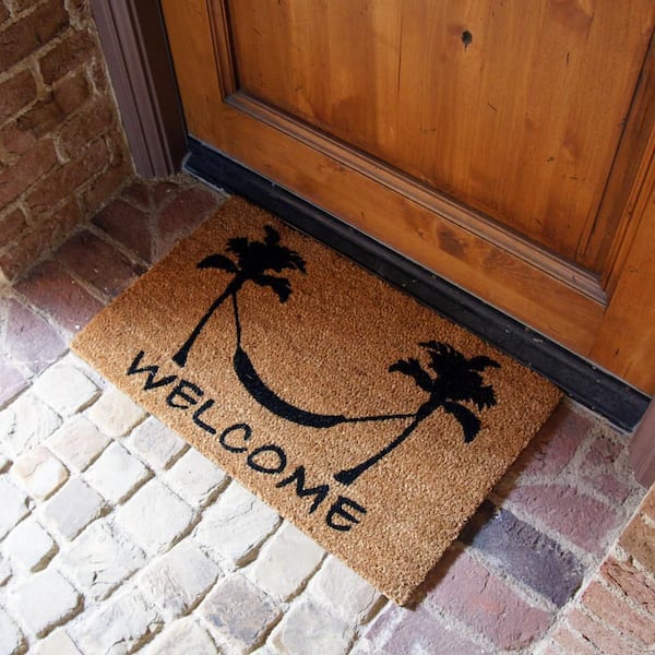 https://images.thdstatic.com/productImages/4652e9a0-2966-4458-bd66-5469a10cd161/svn/chillin-by-the-shore-rubber-cal-door-mats-10-111-011-44_600.jpg