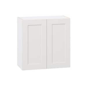 Roseland 30 in. W x 14 in. D x 30 in. H Assembled Shaker Wall Kitchen Cabinet in Warm White