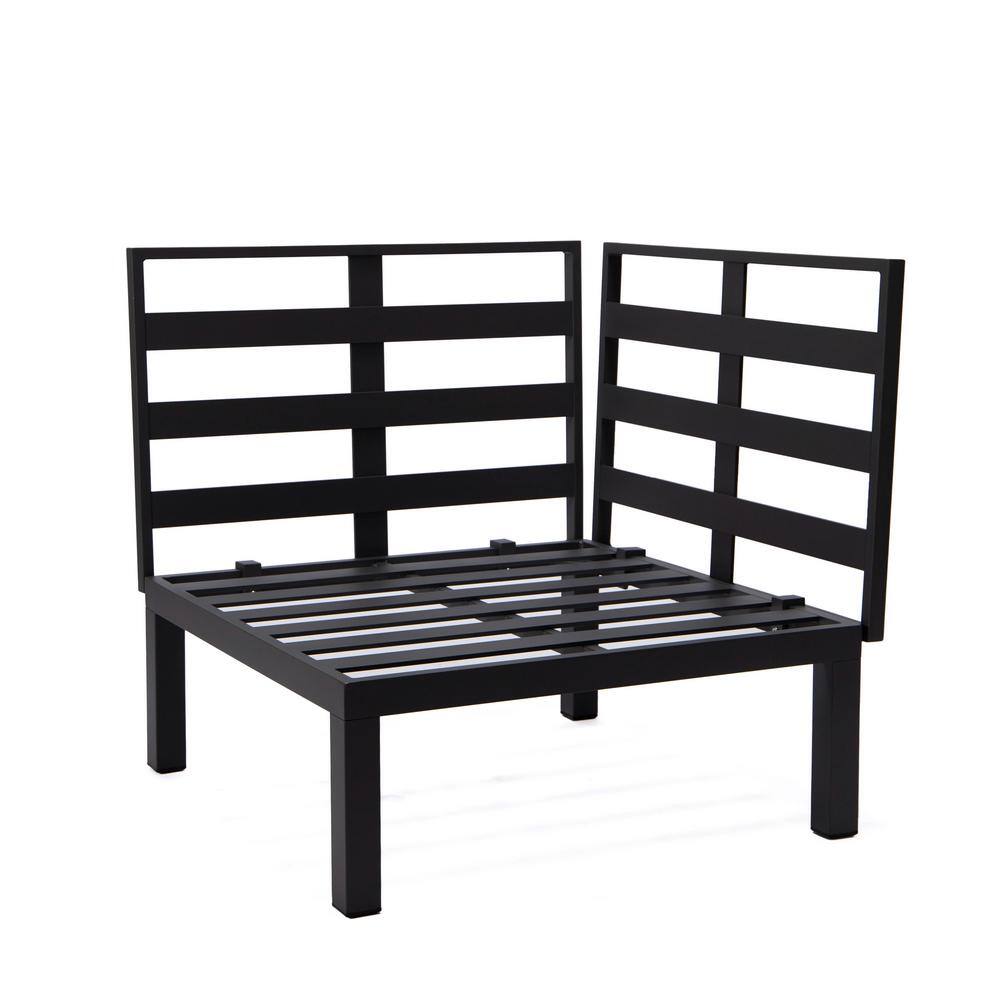 Hamilton Beige Aluminum 6-Piece Outdoor Sectional Set