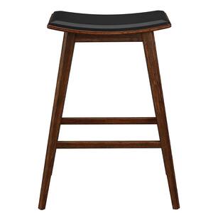 Terra 26 in. Exotic 100% Solid Bamboo Counter Stool with Molded Polyurethane Seat (Set of 2)