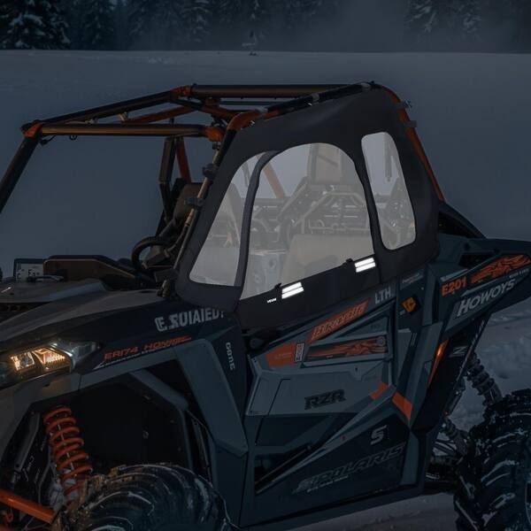 VEVOR Cab Enclosure Upper Doors, Compatible with Polaris RZR XP