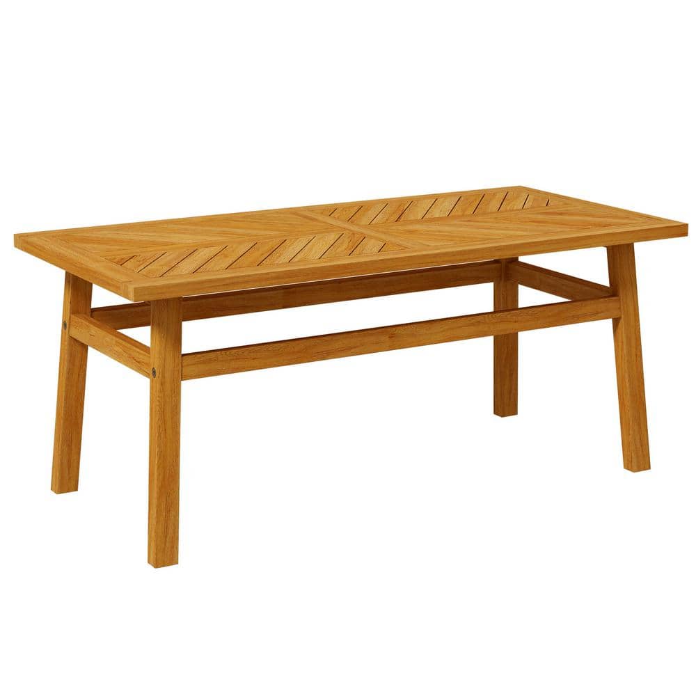 Wood Outdoor Coffee Table