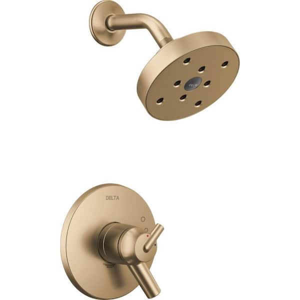 Delta Trinsic Gold 1-Handle Shower Only Faucet Trim Kit in Champagne Bronze (Valve Not Included)