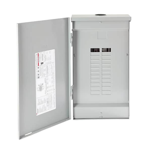 ABB 125 Amp 24-Space 48-Circuit Main Lug Outdoor Plug-On Neutral