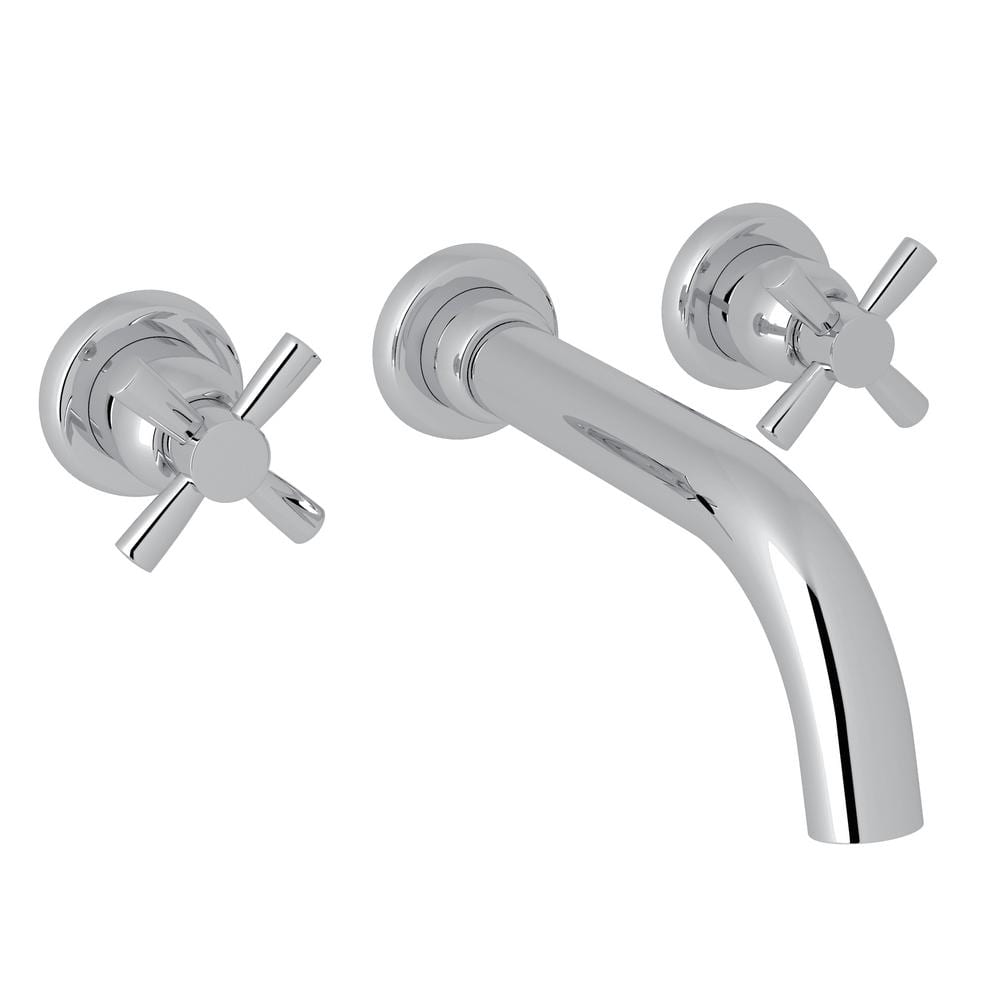 PERRIN & ROWE Holborn 2-Handle Wall Mount Roman Tub Faucet Trim in ...
