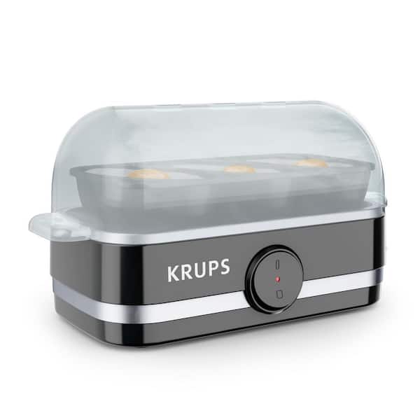 Reviews for Krups Simply Electric 6-Egg Black Egg Cooker with Accessories  to Make Eggs Hard Boiled Poached Scrambled and Omelet