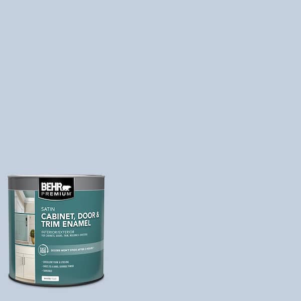 1 qt. #PPU15-17 Monet Satin Enamel Interior/Exterior Cabinet, Door & Trim Paint
